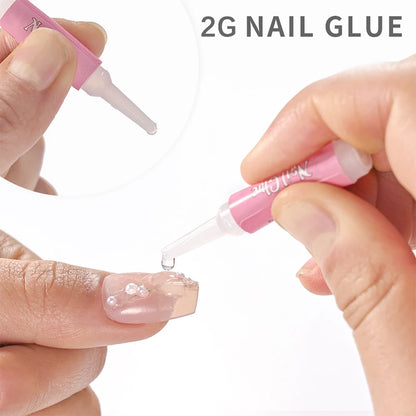 YasGlow™ Super Strong Nail Glue Set