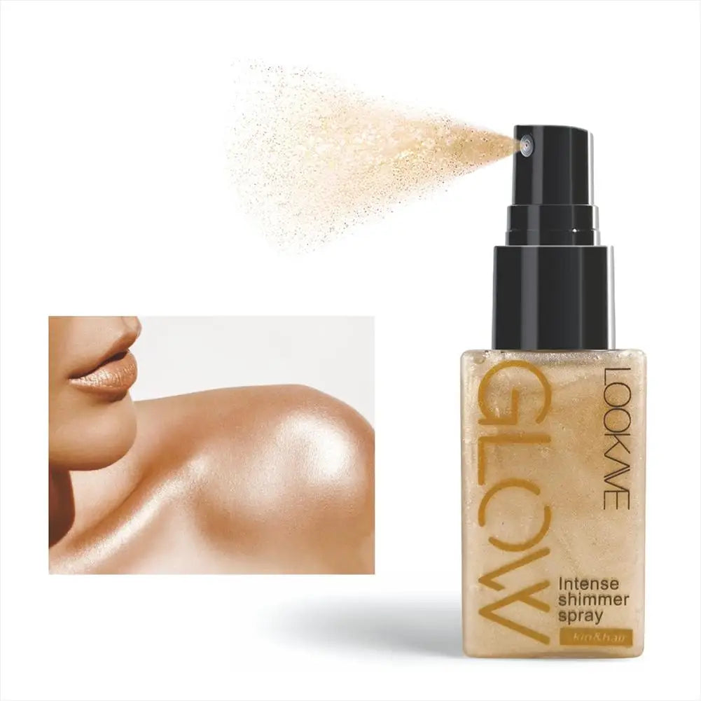 YasGlow™ Golden Shimmer Spray