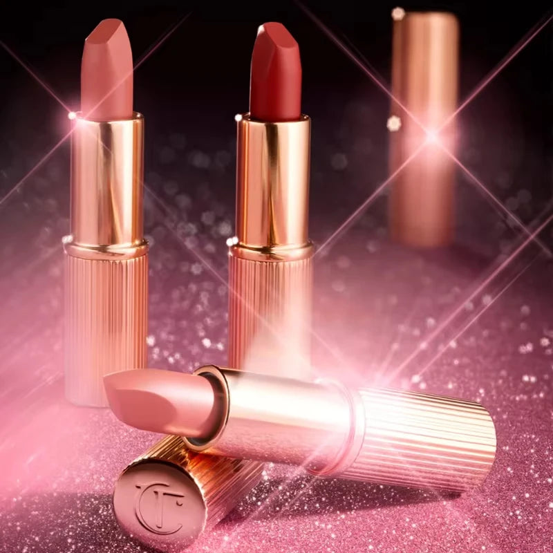 Charlotte Tilbury Unreal Lips Healthy Glow Nectar Oil Collagen Lip Bath Pillow Talk Lipstick Natural Shine Cosmetics Makeup Gift