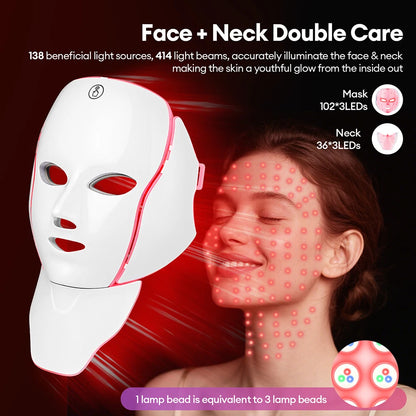 YasGlow™ LED Face & Neck Mask
