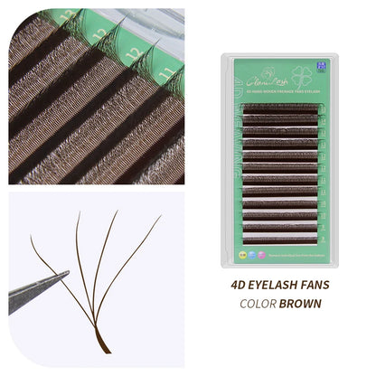 YasGlow™ W-Style Volume Lash Fans 4D/5D