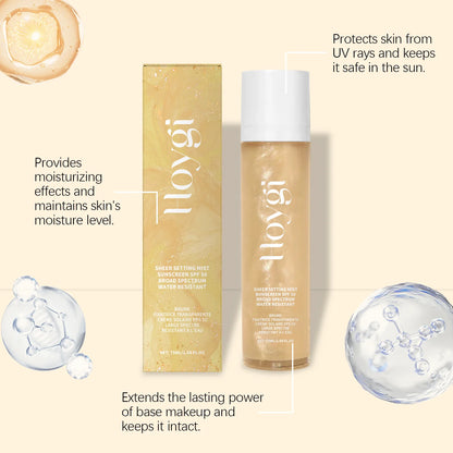 YasGlow™ SPF50+ Setting Spray