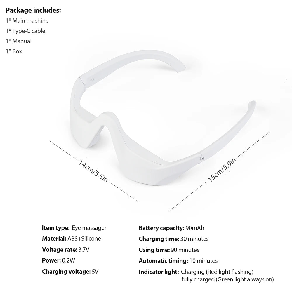 YasGlow™ EyeRelax Massager