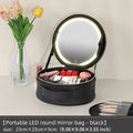 Travel Makeup Bag With Led Mirror