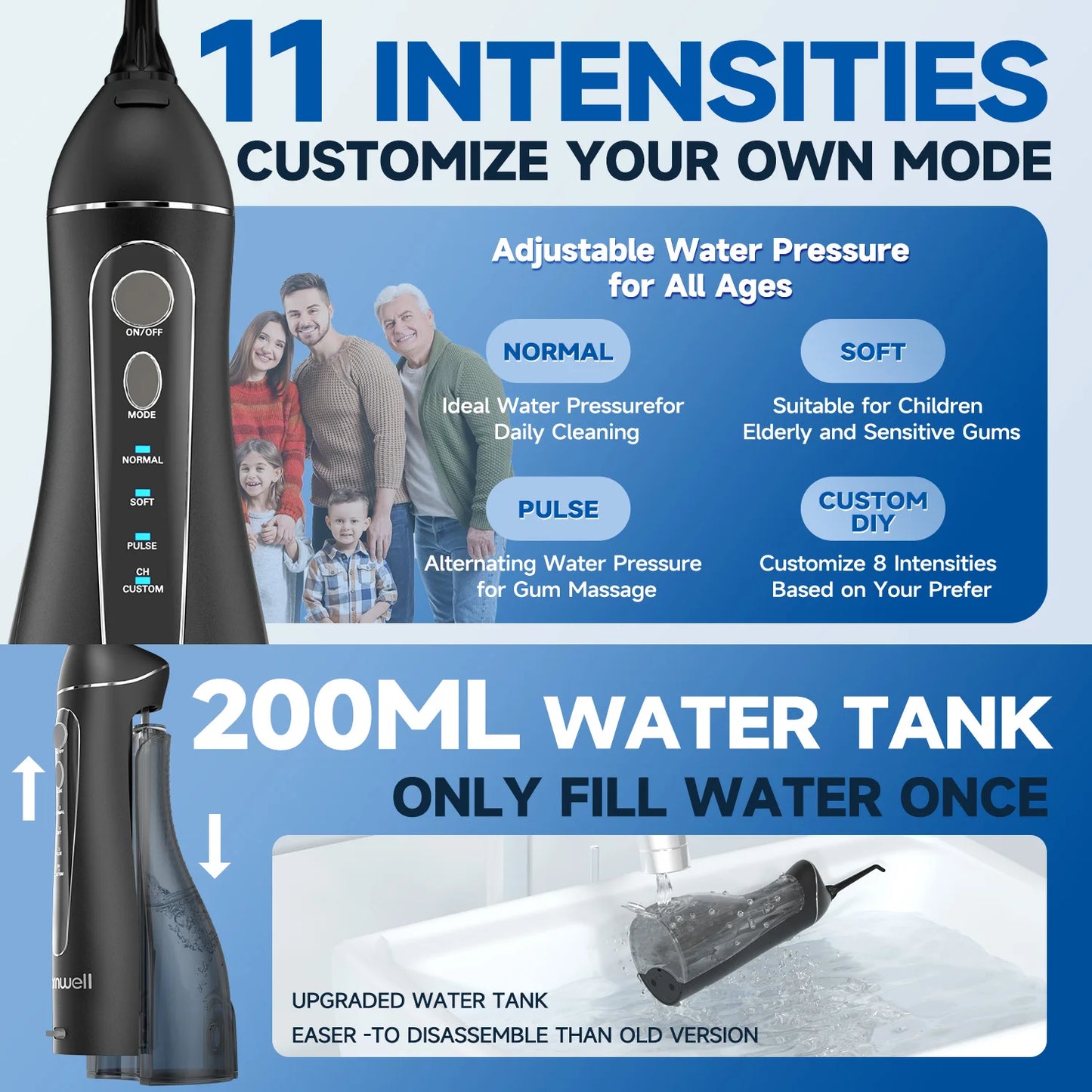 YasGlow™ Pro Water Flosser