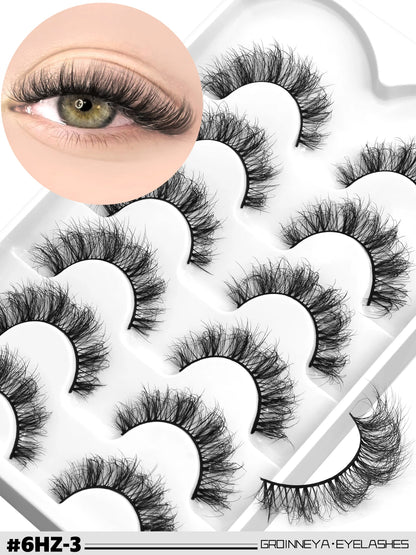 YasGlow™ 3D Fluffy Cat Eye Lashes