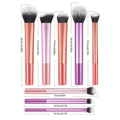 YasGlow™ Essential Makeup Brush Set