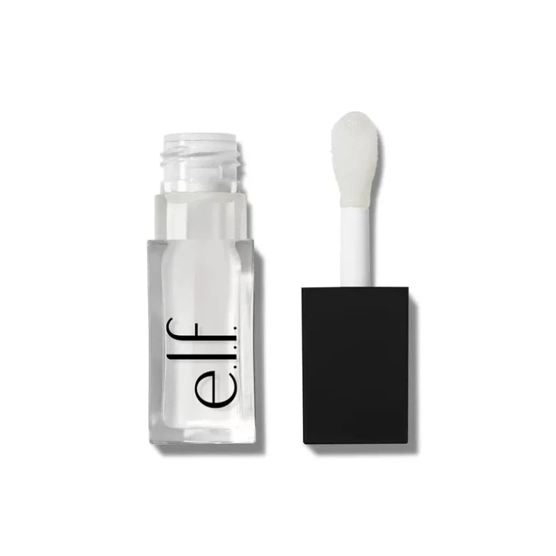 Elf New Glow Reviver Lip Gloss Candy Divine Wine Tinted Lightweight Moisturizing Nutritious Lip Oil Plump Lip Makeup Cosmetics