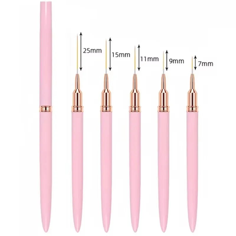 YasGlow™ Nail Art Brush Set
