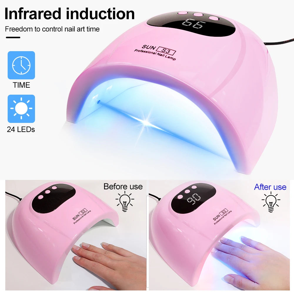YasGlow™ Pro UV/LED Nail Lamp