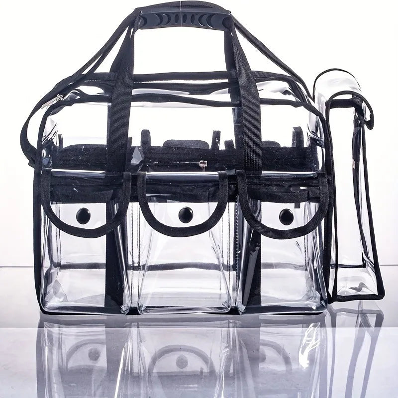 YasGlow™ Transparent Beauty Tote Bag