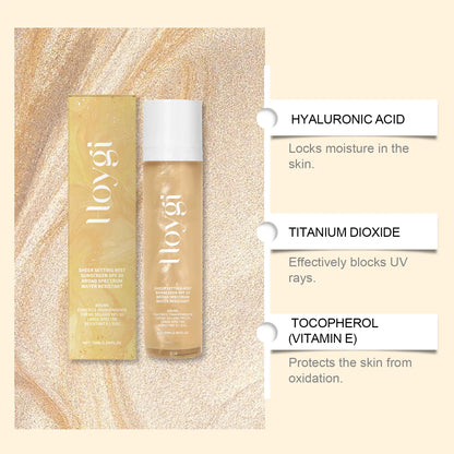 YasGlow™ SPF50+ Setting Spray