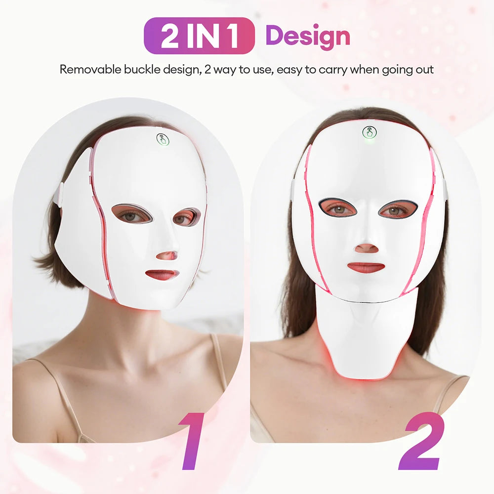YasGlow™ LED Face & Neck Mask