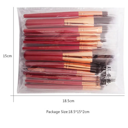 YasGlow™ Professional Makeup Brush Set