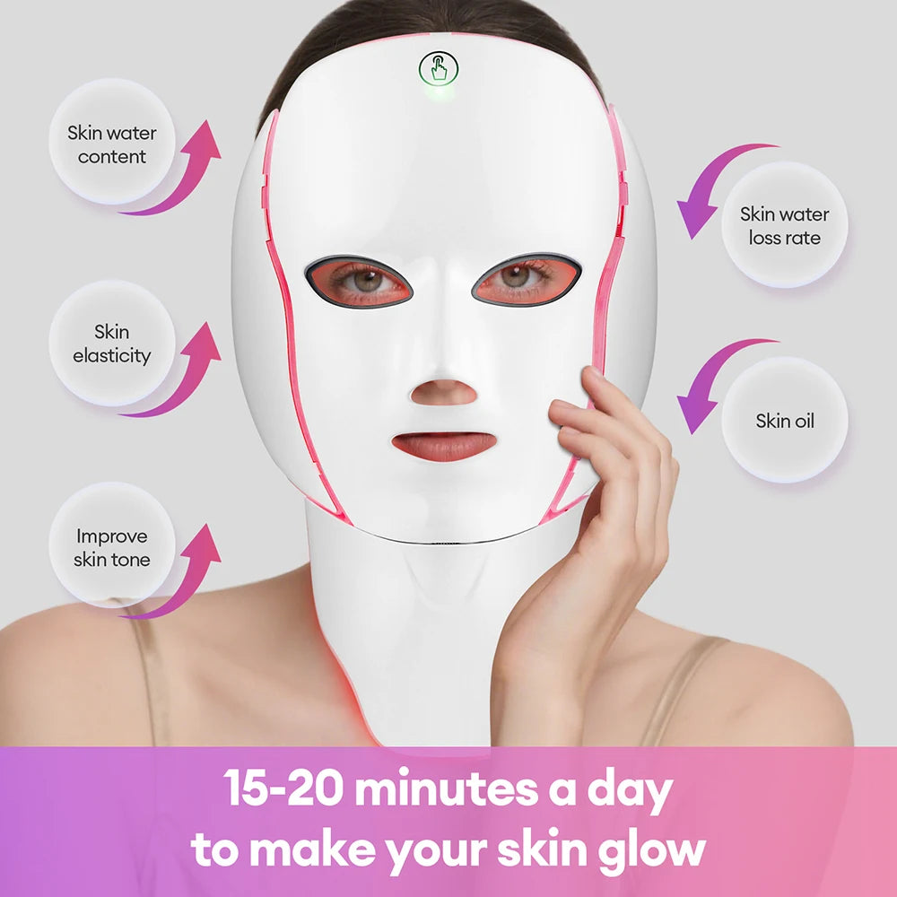 YasGlow™ LED Face & Neck Mask