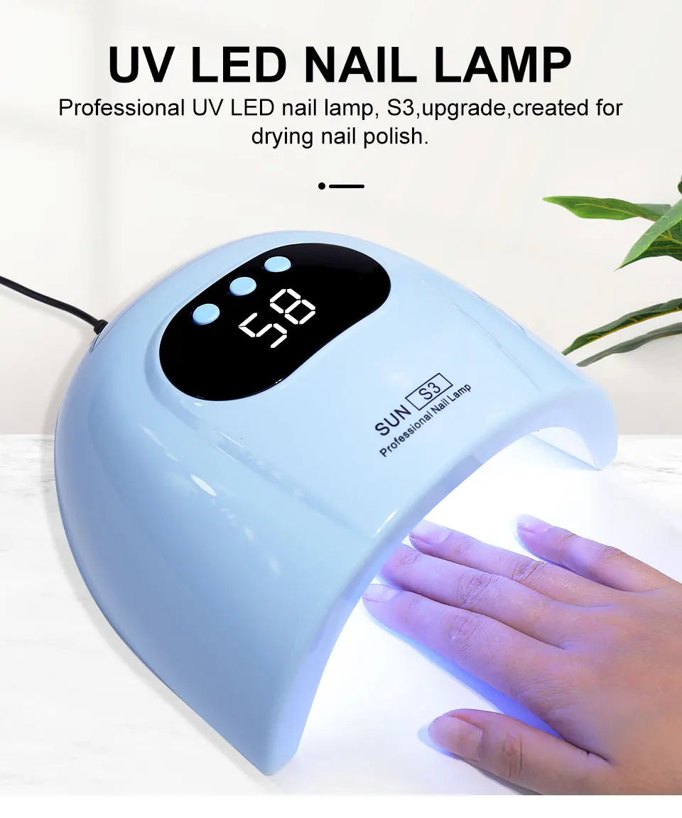 YasGlow™ Pro UV/LED Nail Lamp