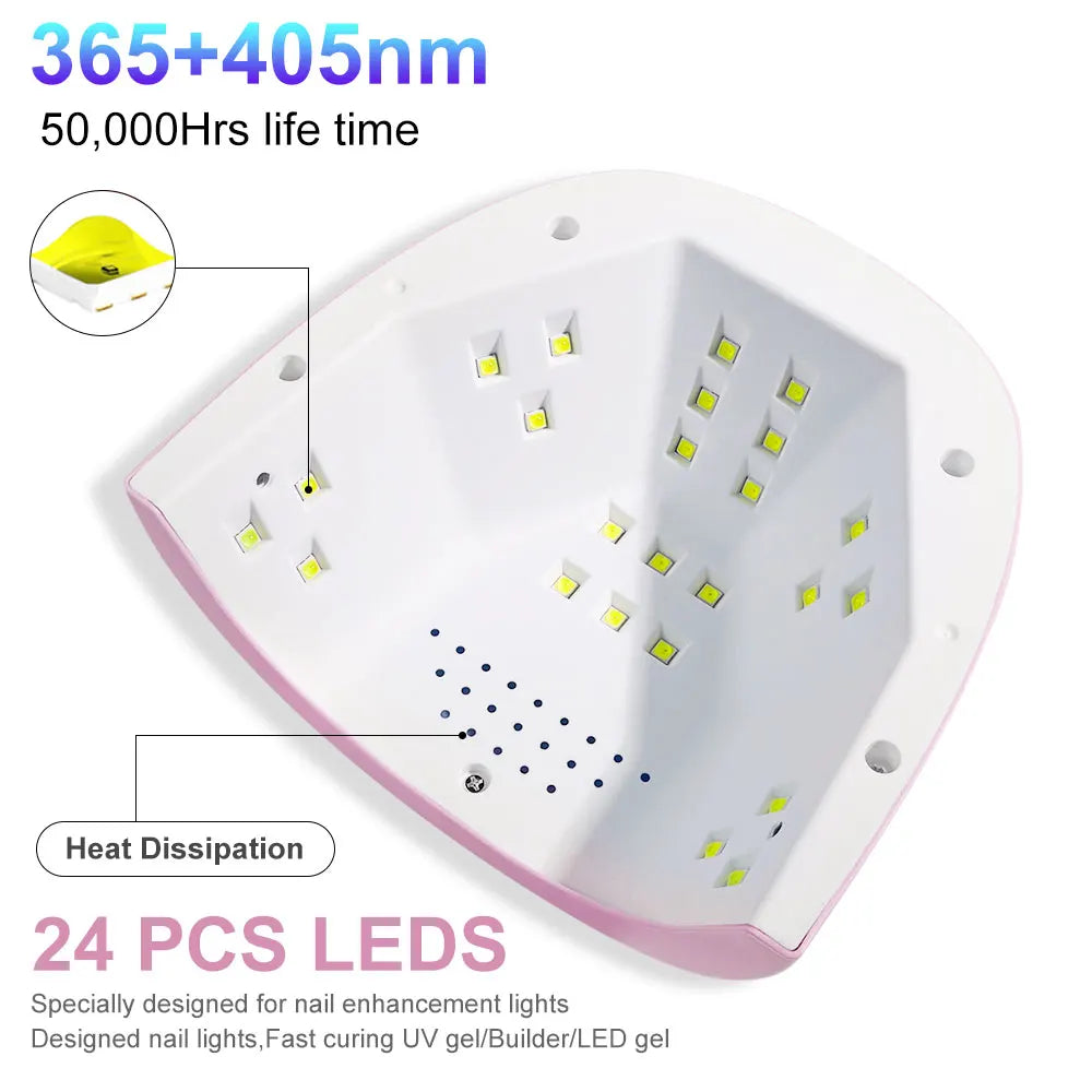 YasGlow™ Pro UV/LED Nail Lamp