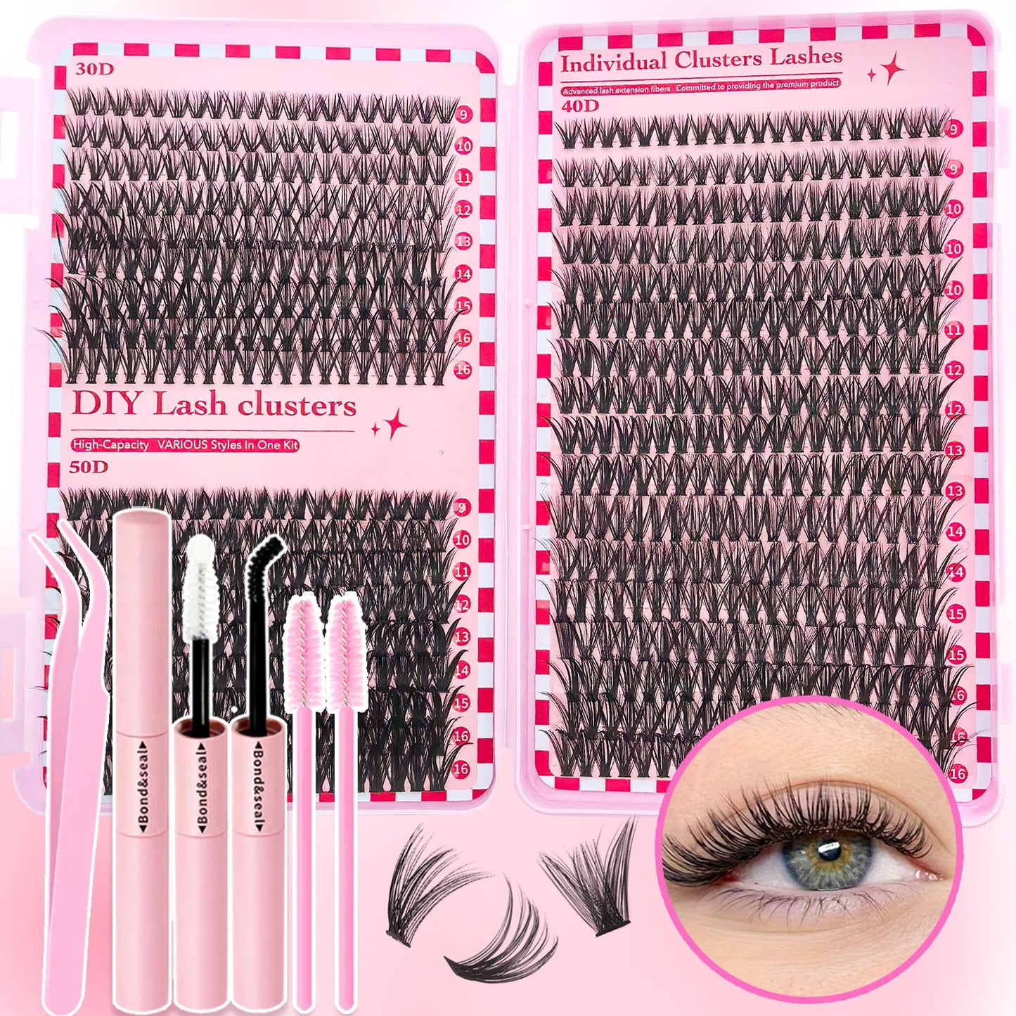 YasGlow™ Cluster Lashes Kit