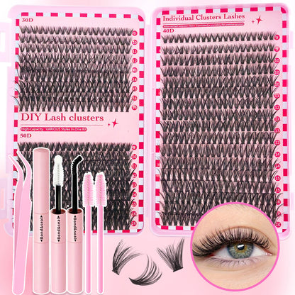 YasGlow™ Cluster Lashes Kit