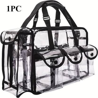 YasGlow™ Transparent Beauty Tote Bag