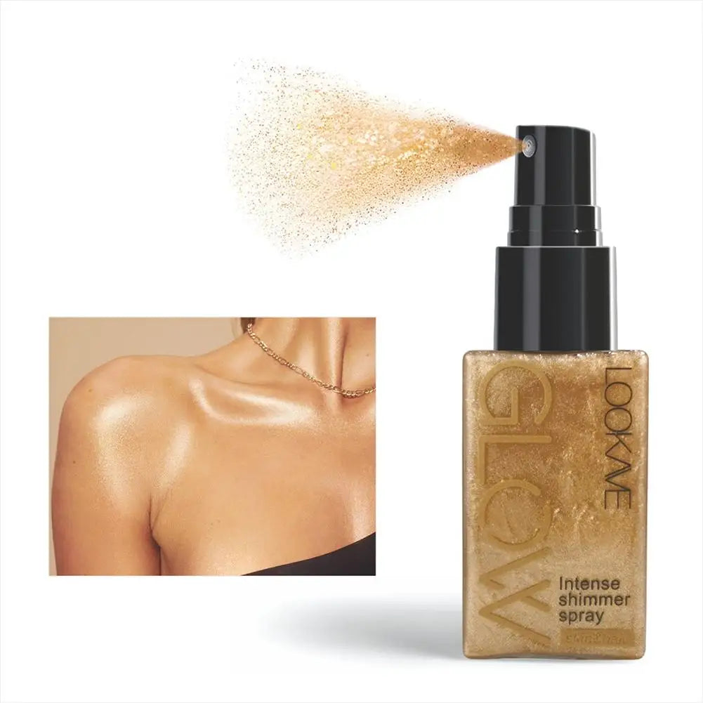 YasGlow™ Golden Shimmer Spray