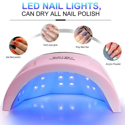 YasGlow™ Pro UV/LED Nail Lamp