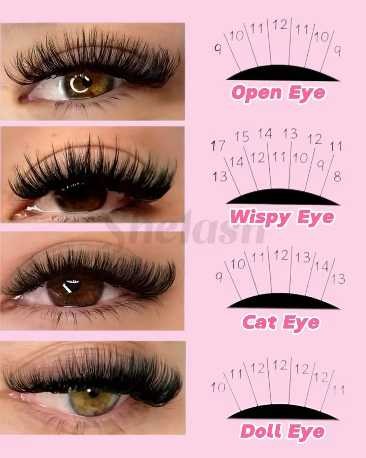 YasGlow™ DIY Lash Extension Kit – 800 PCS