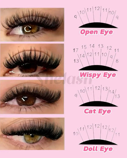 YasGlow™ DIY Lash Extension Kit – 800 PCS