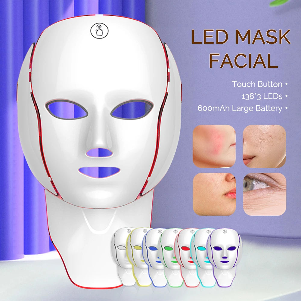 YasGlow™ LED Face & Neck Mask