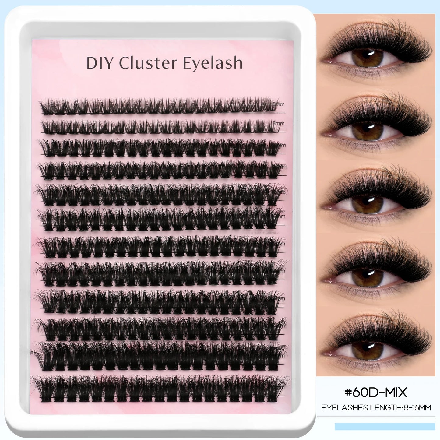 YasGlow™ Fluffy Wispy Lash Clusters