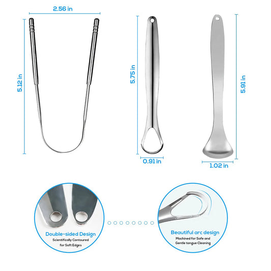 YasGlow™ Premium Tongue Scraper