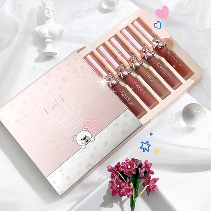 CACE Lipgloss Makeup liquid Lipstick Makeup Matte Long Lasting Waterproof Velvet Liquid Lip Stick Sexy Fashion Lips Make Up