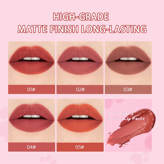 CACE Lipgloss Makeup liquid Lipstick Makeup Matte Long Lasting Waterproof Velvet Liquid Lip Stick Sexy Fashion Lips Make Up