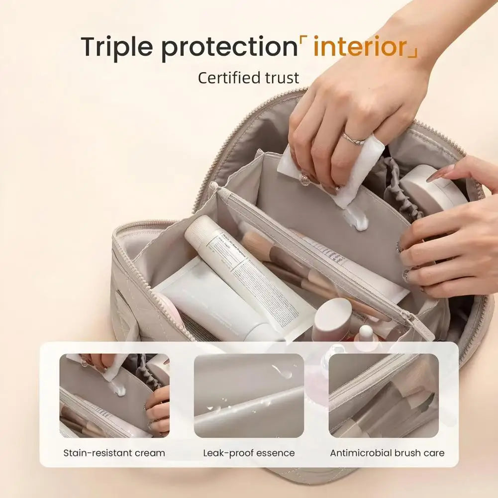 YasGlow™ Flat Open Makeup Organizer