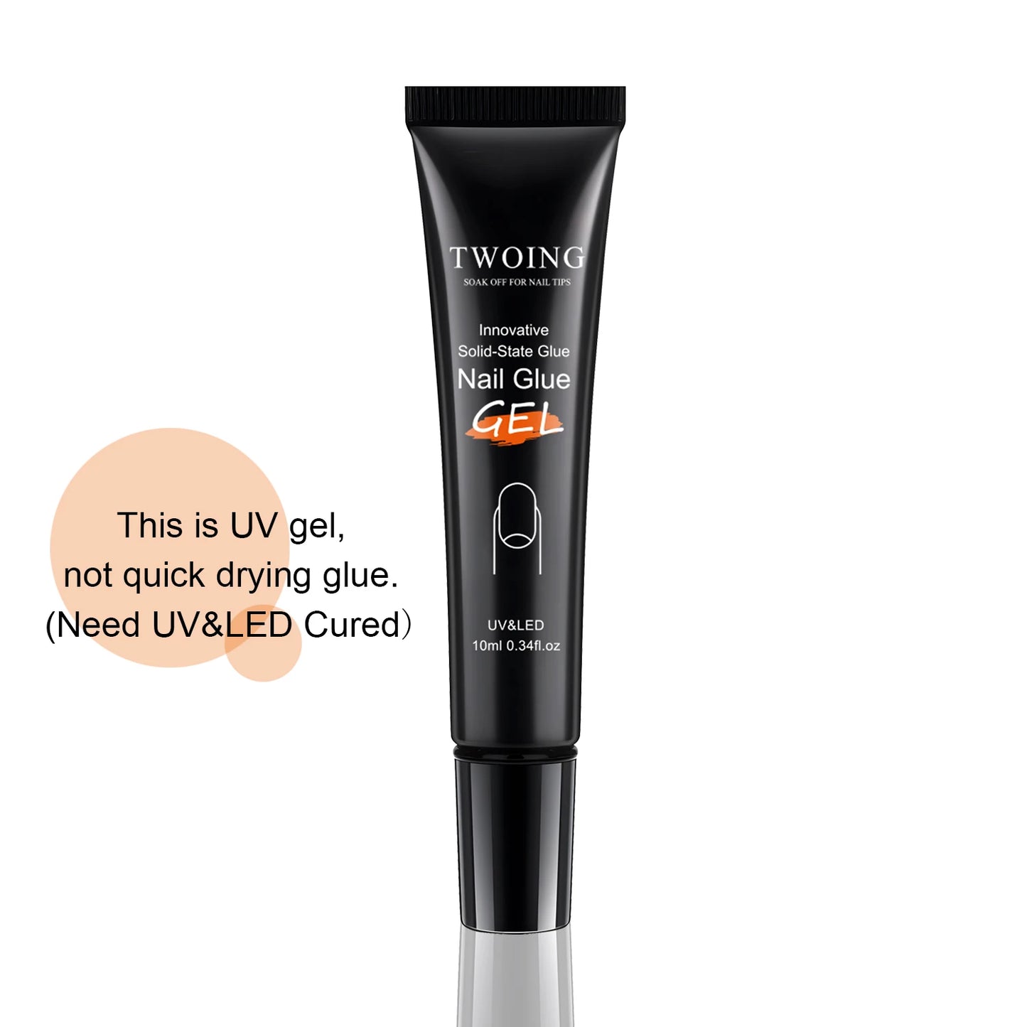 YasGlow™ Solid Nail Glue Gel