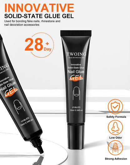 YasGlow™ Solid Nail Glue Gel