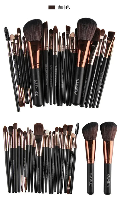 YasGlow™ Professional Makeup Brush Set
