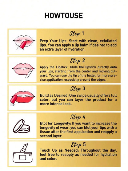 YSL Rouge Pur Couture Satin Lipstick Mini NM Nu Muse 1.3g Moisturizing Long Lasting Lipstick with Ceramides Nourishing Lip Care