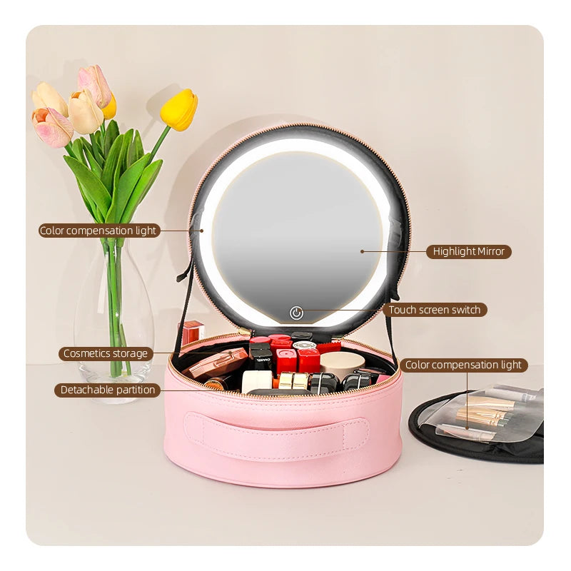YasGlow™ LED Makeup Bag