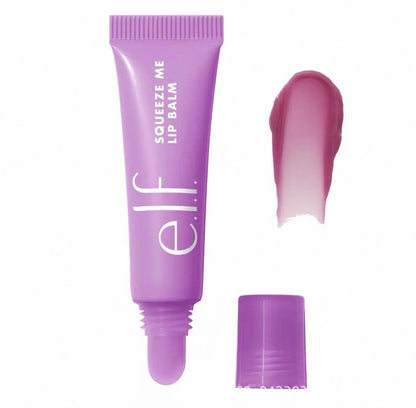 Elf New Glow Reviver Lip Gloss Candy Divine Wine Tinted Lightweight Moisturizing Nutritious Lip Oil Plump Lip Makeup Cosmetics