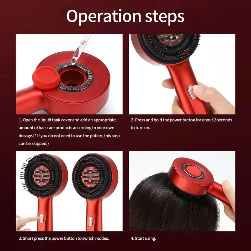 YasGlow™ ScalpGlow Massage Comb