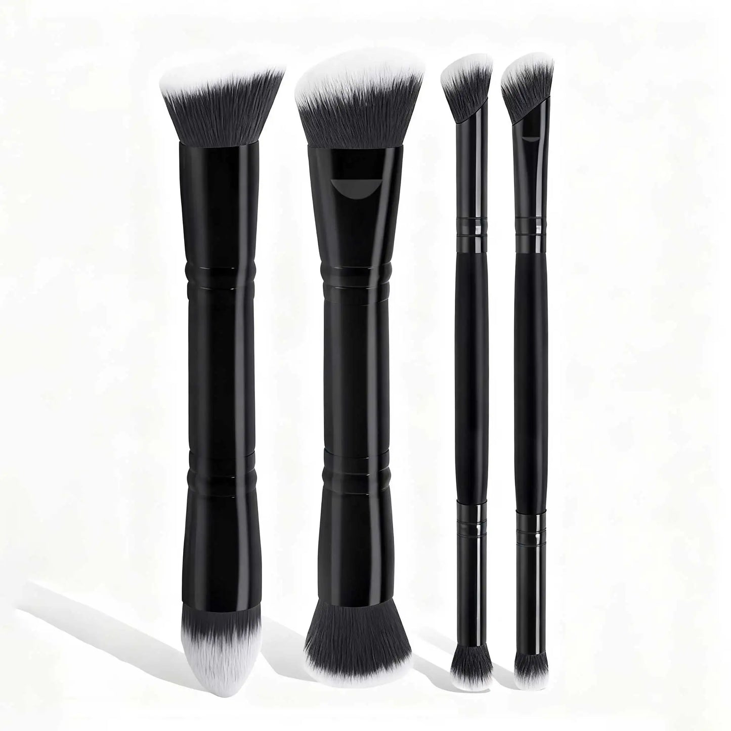 YasGlow™ 4-Piece Essential Makeup Brush Set