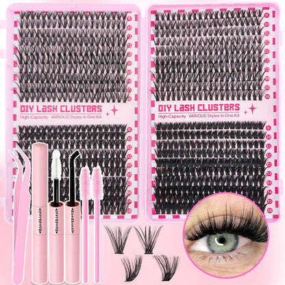 YasGlow™ Cluster Lashes Kit