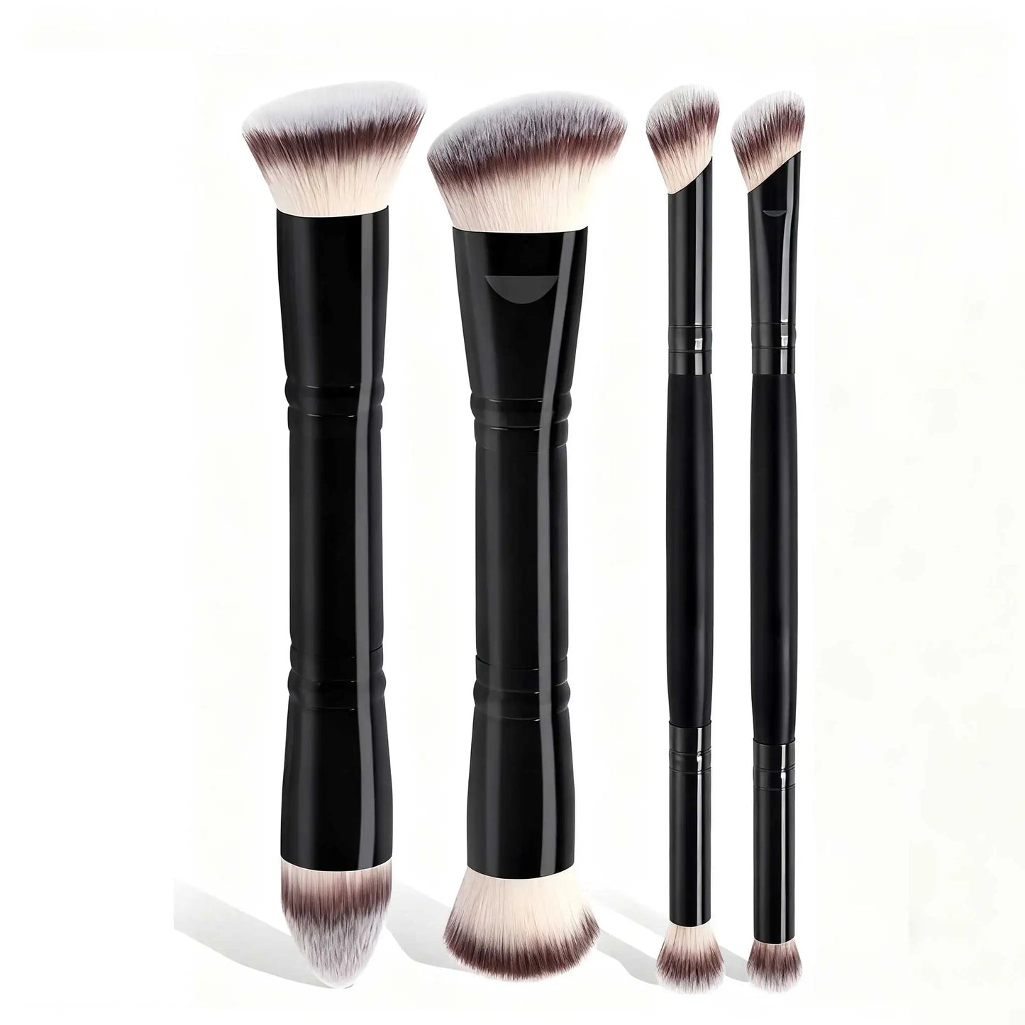 YasGlow™ 4-Piece Essential Makeup Brush Set