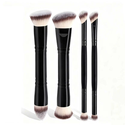 YasGlow™ 4-Piece Essential Makeup Brush Set