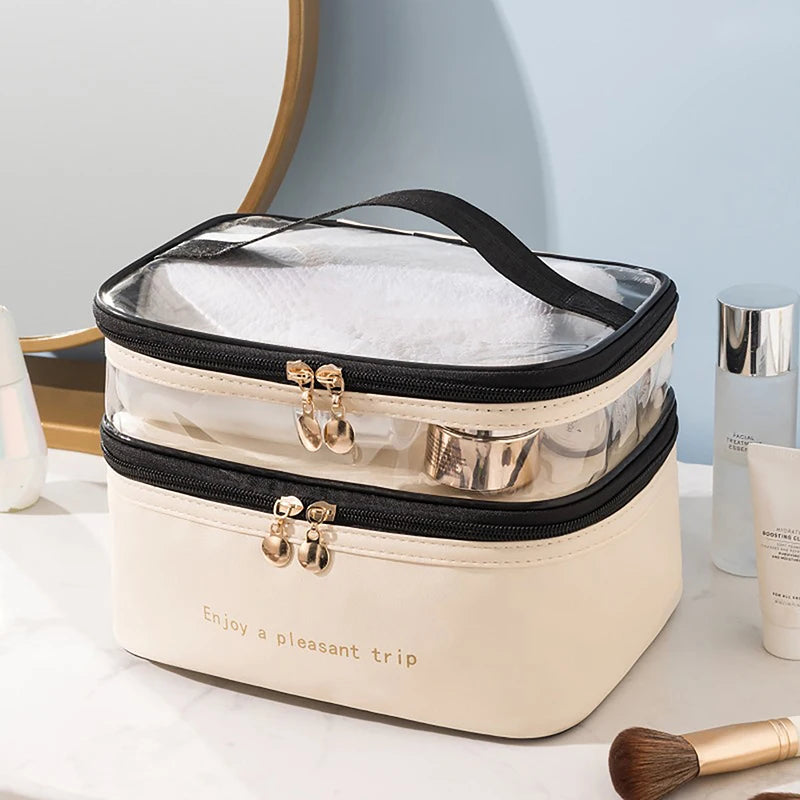 YasGlow™ Waterproof Travel Makeup Organizer