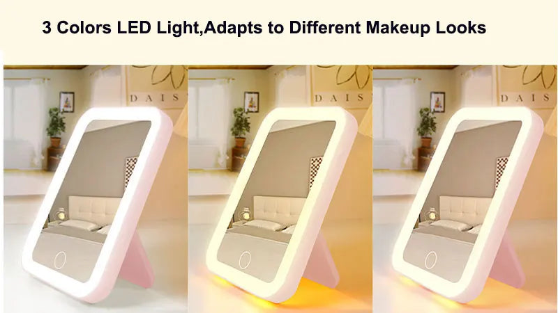 YasGlow™ 3-Color LED Vanity Mirror