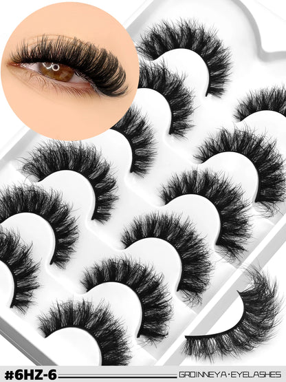 YasGlow™ 3D Fluffy Cat Eye Lashes