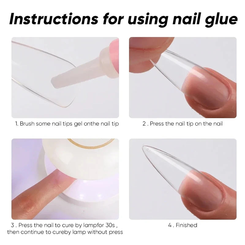 YasGlow™ Super Strong Nail Glue Set