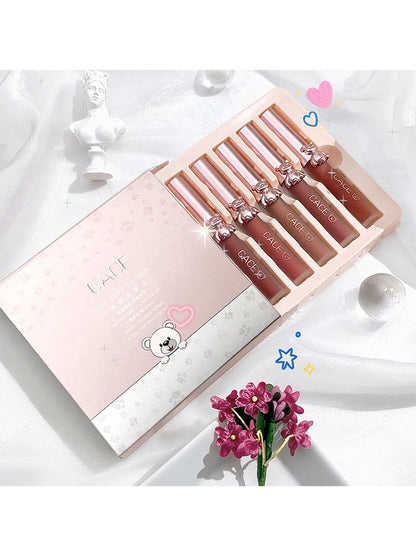 CACE Lipgloss Makeup liquid Lipstick Makeup Matte Long Lasting Waterproof Velvet Liquid Lip Stick Sexy Fashion Lips Make Up